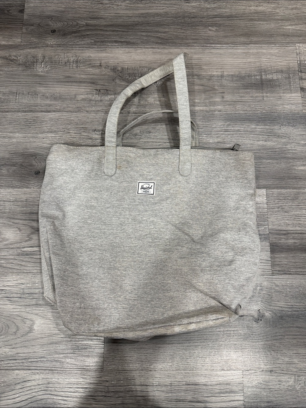 Herschel Supply Company Heather Gray Canvas Tote